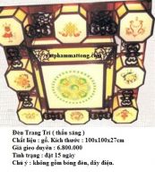 Đèn Trang Trí ( thấu sáng ) 9 mẫu