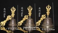 Chuông chày kim cang mạ vàng ( 6 mẫu )