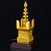 Tháp A Dục Vương Bảo Tháp ( khắc Chú Bảo Khiếp Ấn - tiếng Phạn & đồ hình Phật Đản Sinh - Giác Ngộ - Chuyển Pháp Luân - Nhập Niết Bàn ) - anh 2