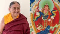 H.H Sakya Trichen Rinpoche ban khẩu truyền Lời Cầu Nguyện bảy dòng tới Liên Hoa Sinh Thượng Sư, Liên Hoa Sinh Thượng Sư Thập Tam Kim Pháp ( Nhất thiết nguyện vọng nhậm vận thành tựu ) , và Liên Hoa Sinh Thượng Sư Tâm Chú